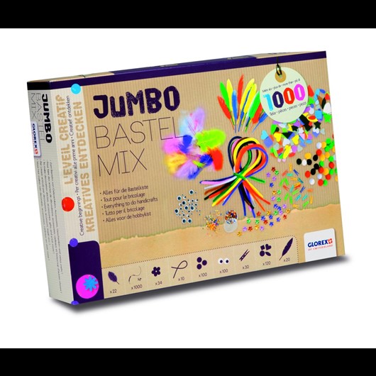 Jumbo Bastel Mix ca.1000pcs